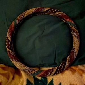 Steering wheel cover